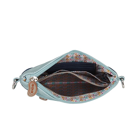Hi-Di-Hi Melody Crossbody Bag Light Blue/ Navy