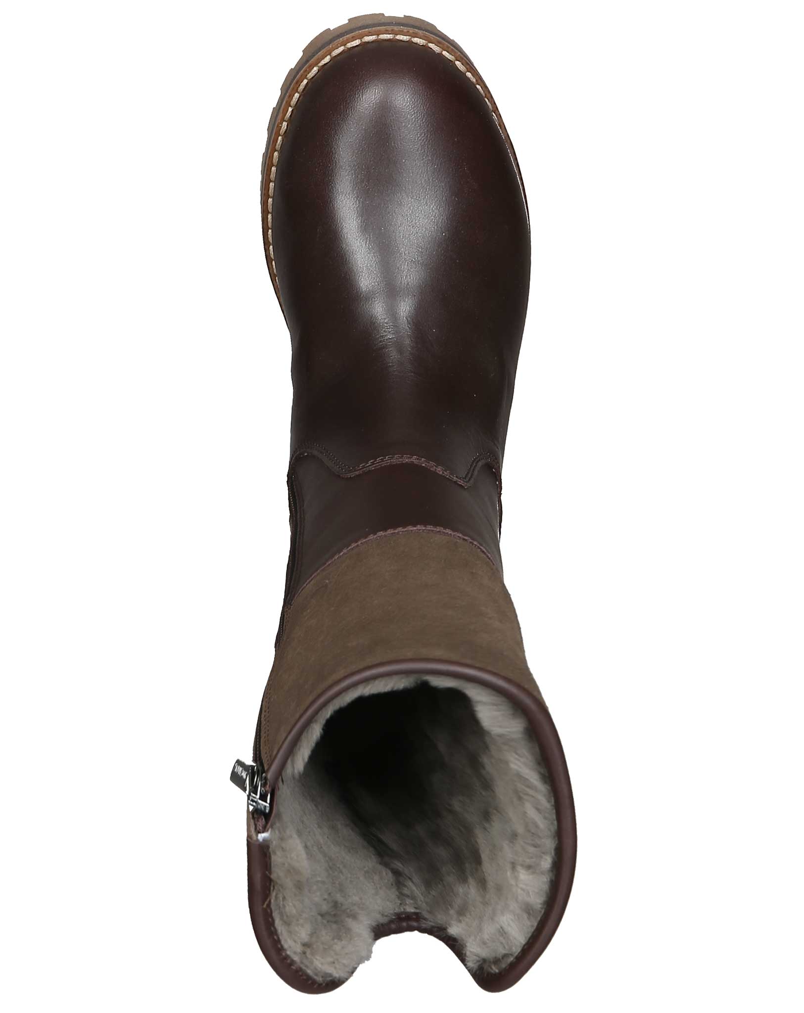 Winterstiefel MEMA gefüttert in dunkelbraun