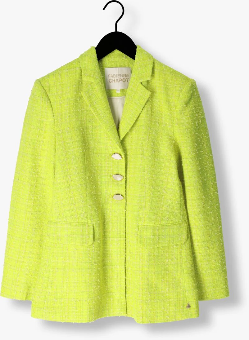 FABIENNE CHAPOT lime fabienne chapot blazer cher blazer