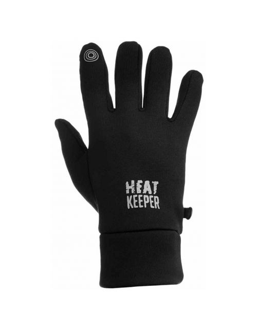 Heatkeeper Handschoen Techno Touchscreen Zwart - Handschoenen