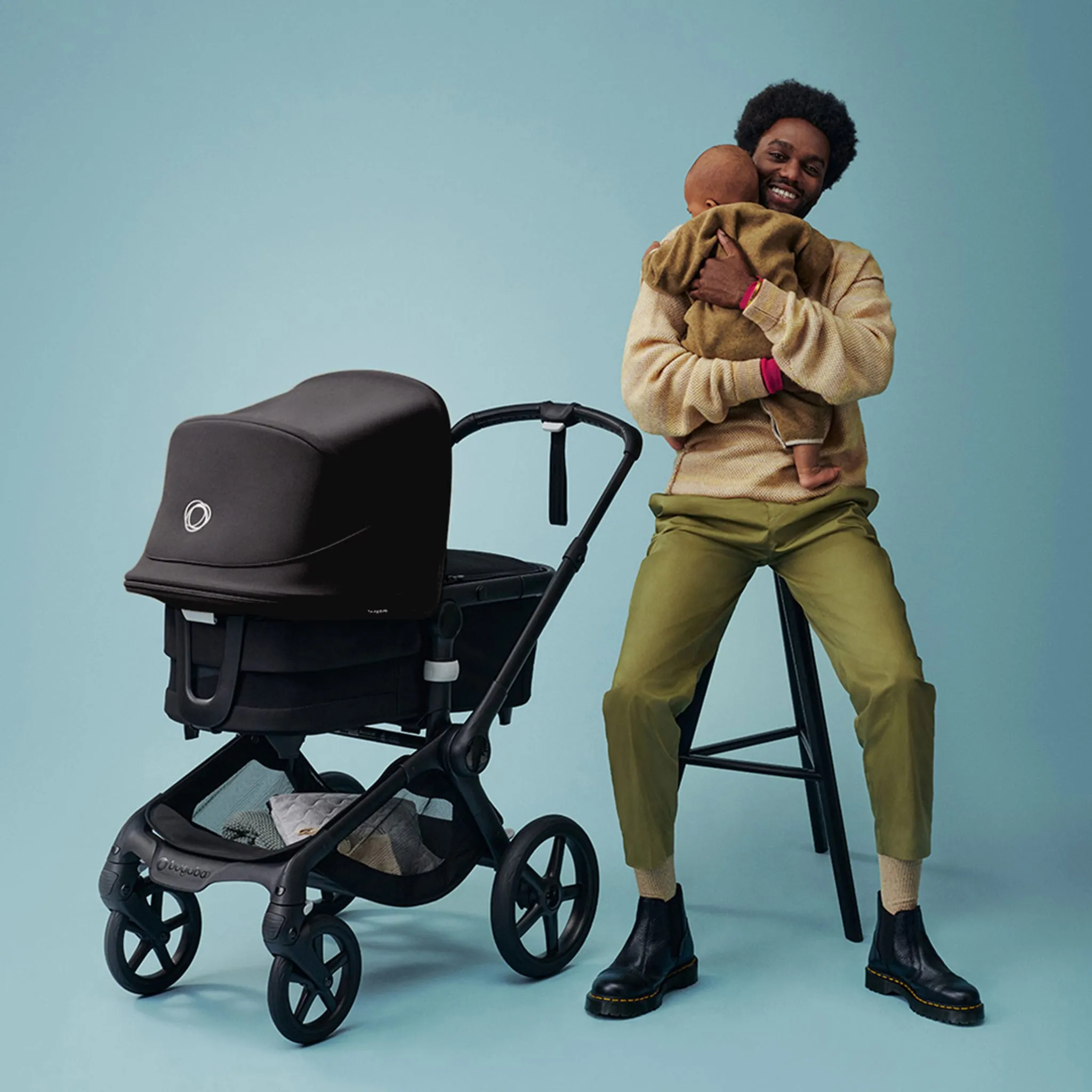 Bugaboo Poussette Fox5 - Noir  Midnight Noir  Midnight Noir