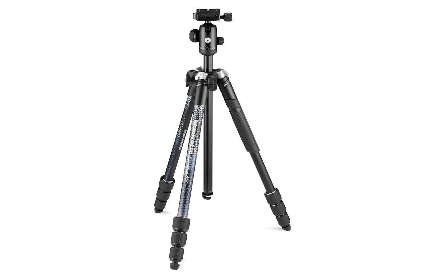 Stativ Element MII Traveler Aluminium – Schwarz<br>Perfekt geeignet für Hobbyfotografen