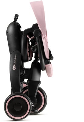 Kinderkraft Jazz 4-in-1 Trehjulssykkel, Rosa
