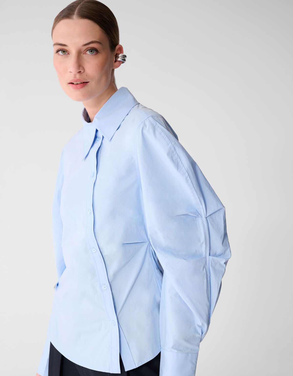 Balloon Blouse Lichtblauw By Lonneke