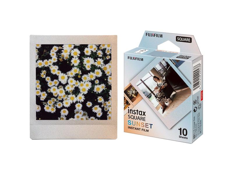Fujifilm Sofortbildfilm Instax Square 10 Blatt Sunset Sofortbildfilme für die Fujifilm Instax Square-Serie