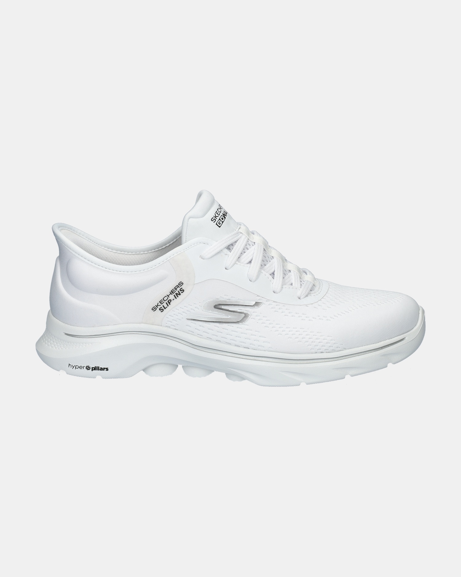 Skechers Hands-Free Slip-Ins Go Walk 7 Instapschoenen  - wit
