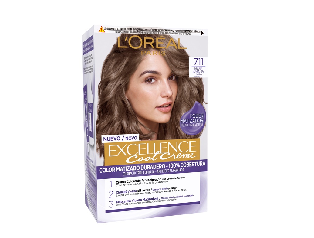 COLORAÇÃO EXCELLENCE COOL CREAM 7.11