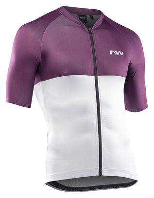 Maillot Manches Courtes Northwave Blade Gris/Violet