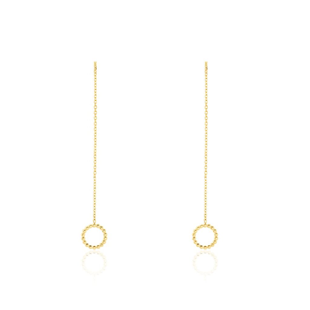 Boucles D'oreilles Pendantes Albya Or Jaune