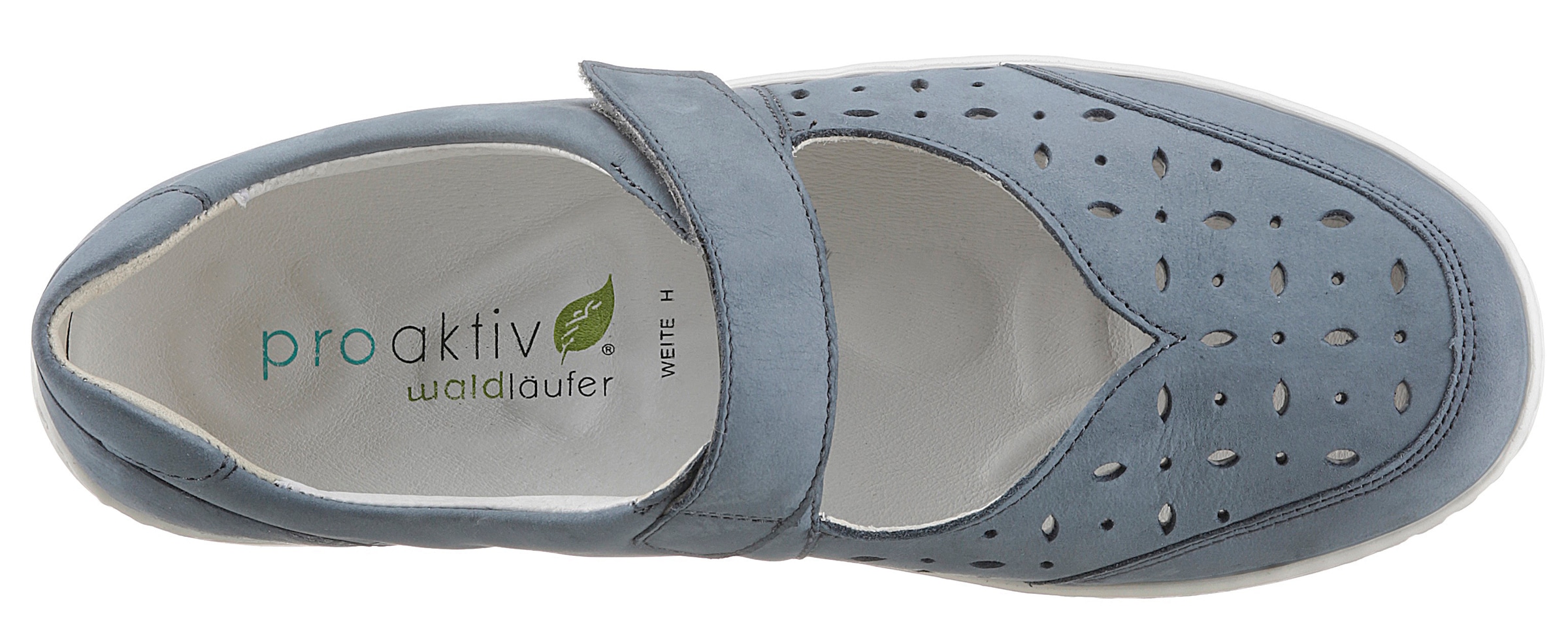 Waldläufer Ballerina »HENNI«  Klettschuh, Komfortschuh mit Perforation, H-Weite