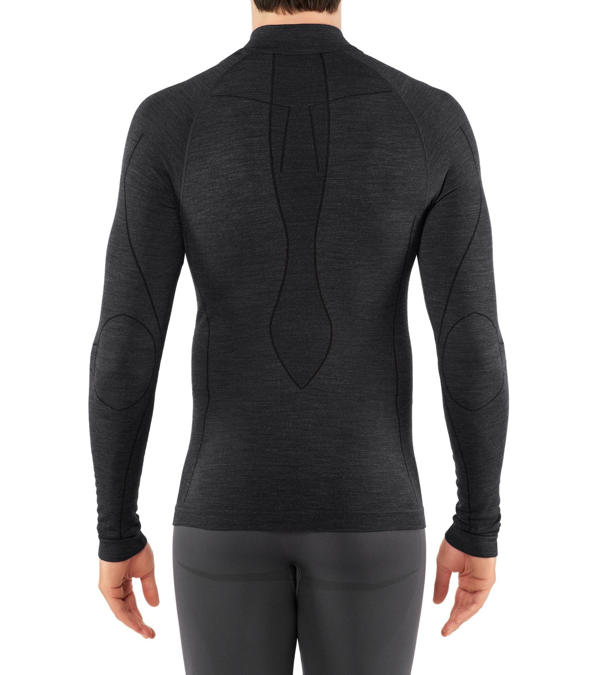 Falke Men Zip Shirt Wool-Tech<br>Varm og teknisk trøye for vinteraktivitet!