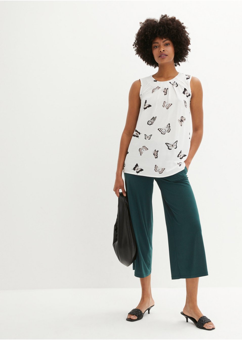 Top-blouse imprimé