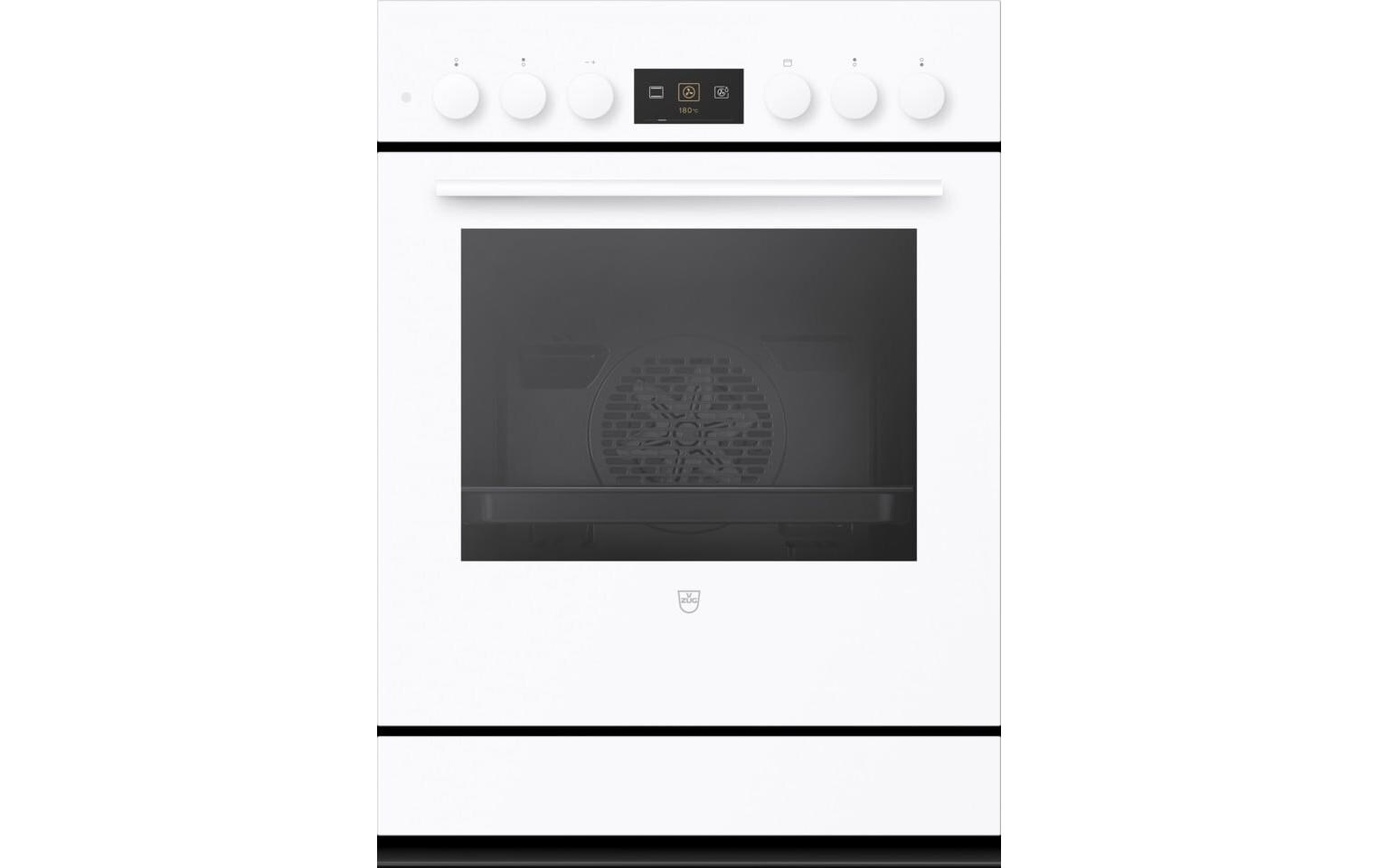 Einbauherd Combair V600 7UHC Weiss<br>Herd mit Symbol-Touch-Display
