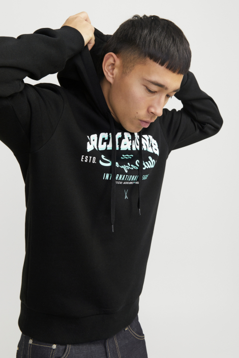 Jack & Jones zwarte heren sweater