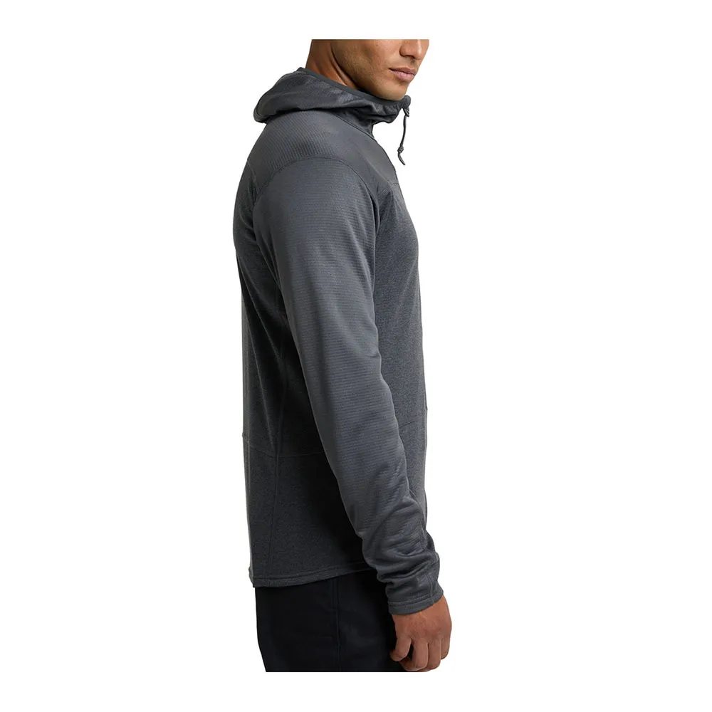 Haglöfs ROC FLASH MID - Polaire Homme magnetite