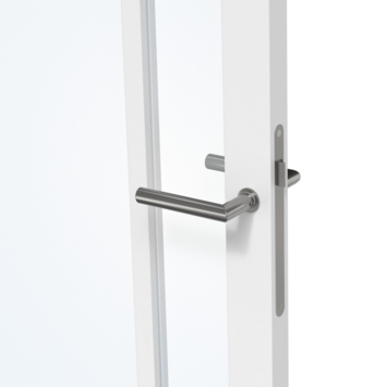 Arne & Bodil binnendeur ABE107 blank glas - wit afgelakt