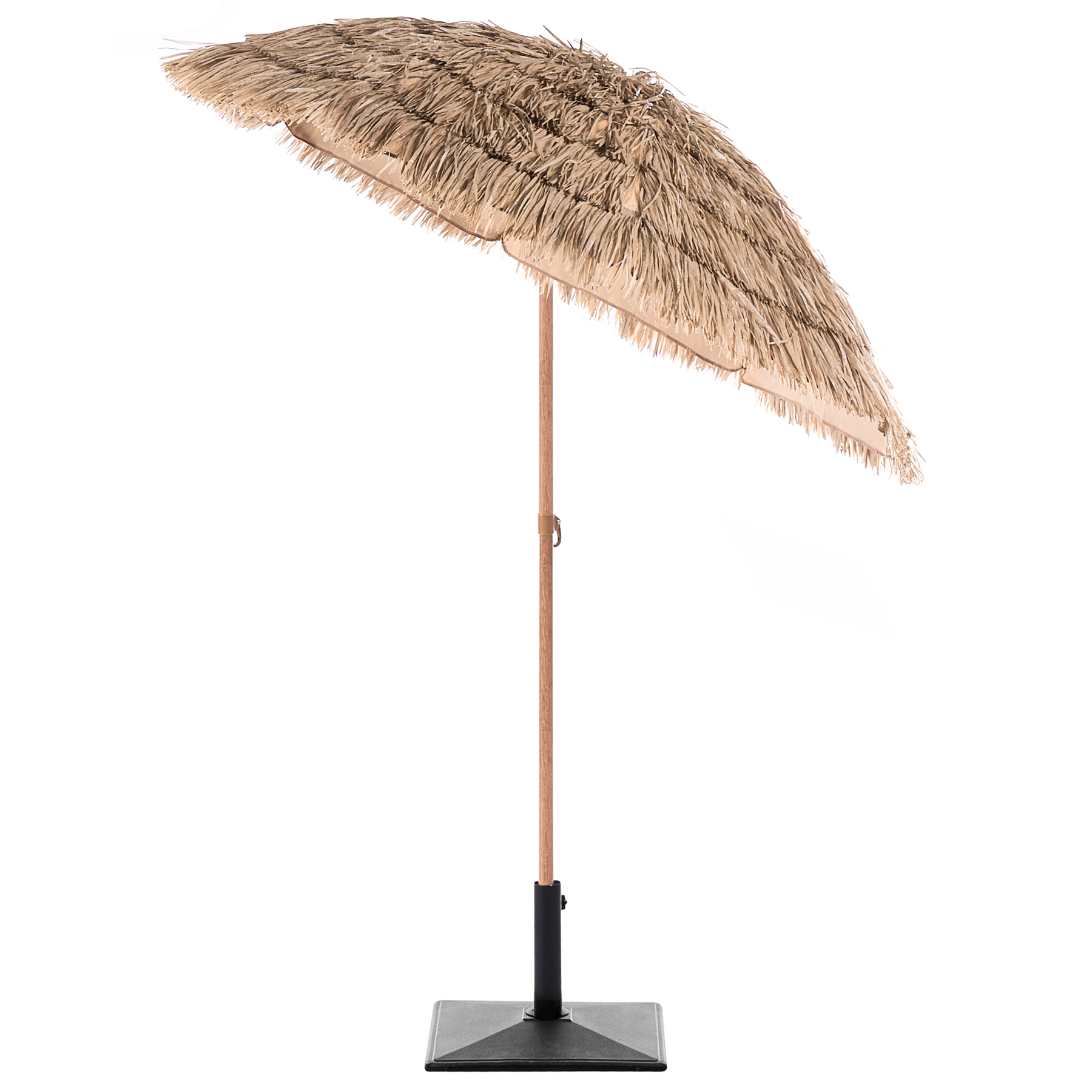 Beliani - CIVETTA - Tuinparasol - Naturel - 175 cm - Polyester