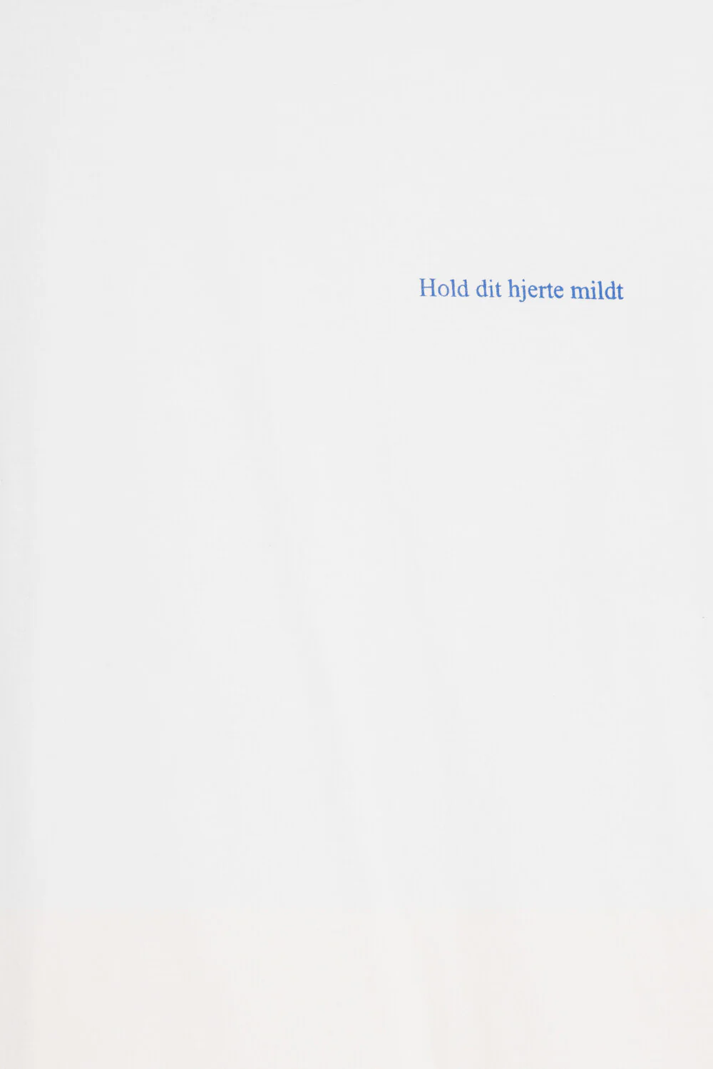 Moshi Moshi Mind  Hverdagslinjer t-shirt - Bright Blue