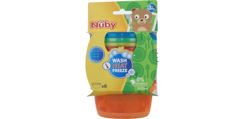 Nûby Snack Potjes 6 stuks