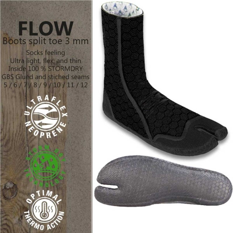 Chaussons Sooruz Surf Boots 3mm Flow ST US 2018 - The Corner Shop