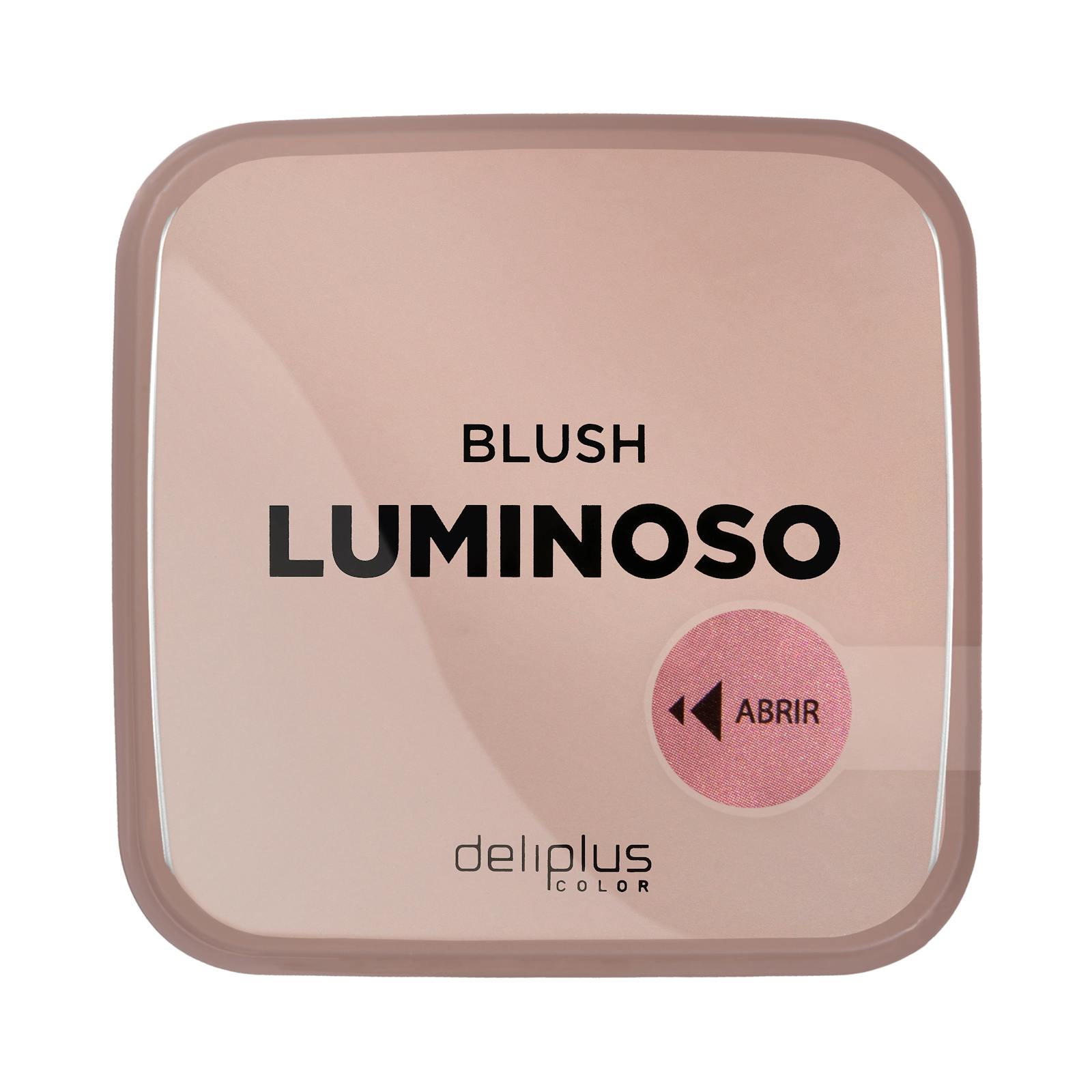 Blush compact lumineux Deliplus 01 Rose