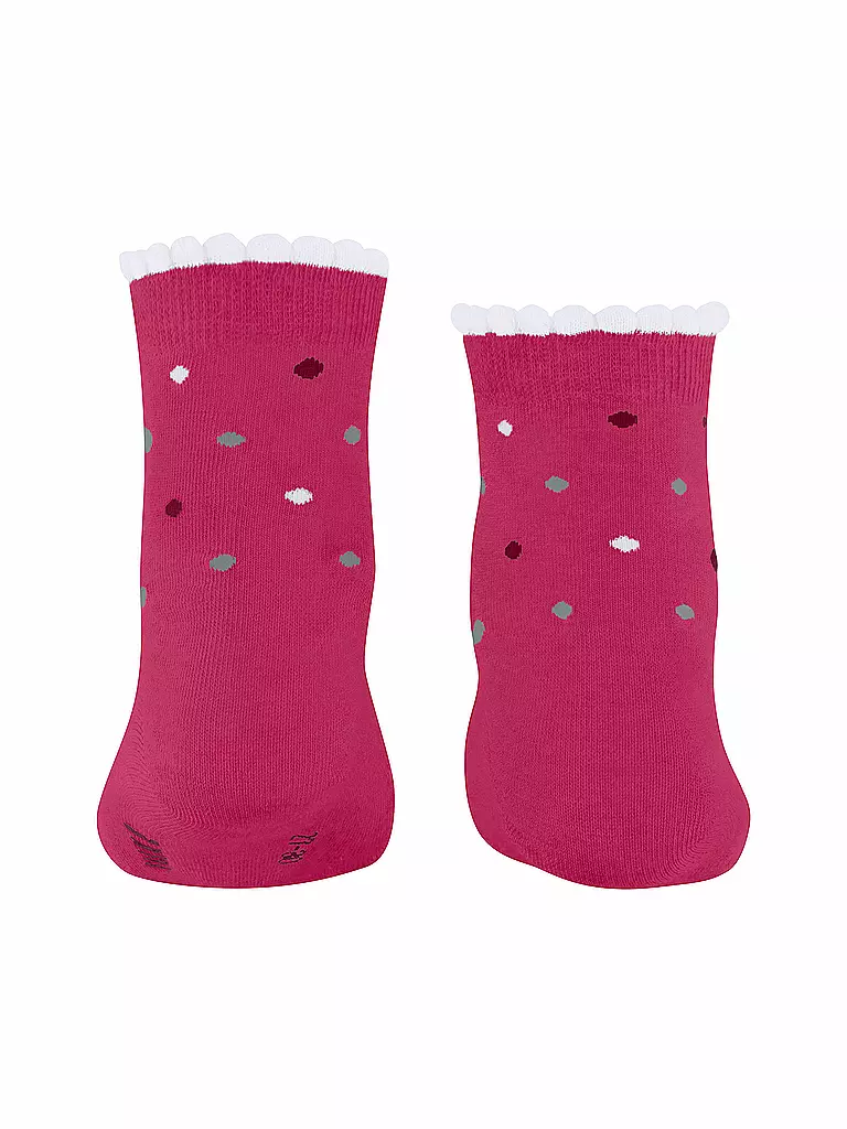 FALKE Kinder Socken MULTIDOT fuchsia rot