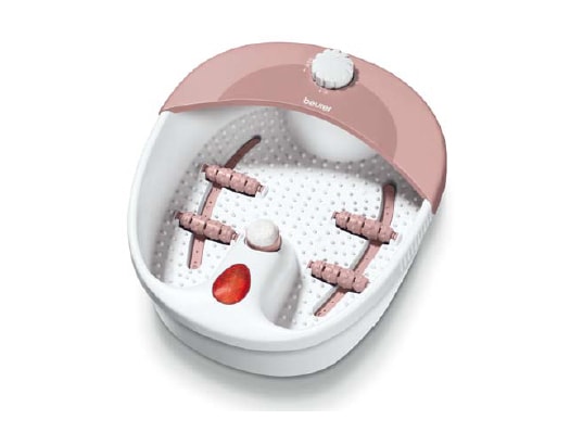 BEURER - Masseur pieds Balnéothérapie pieds avec 3 embouts pédicure FB20