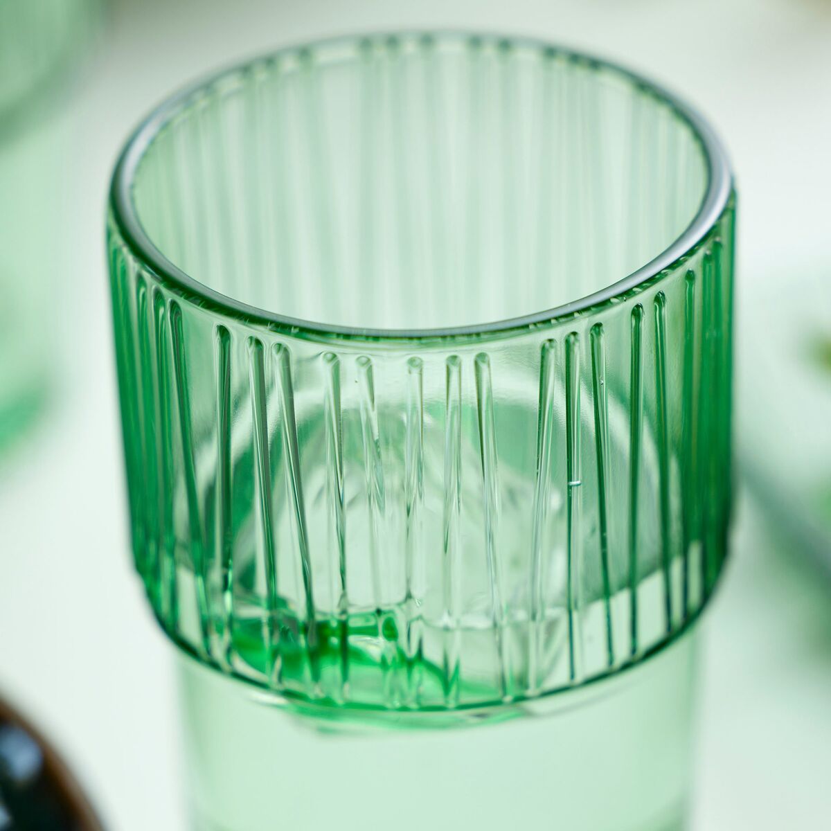 Kusintha caféglass 38 cl 4-pakning, grønn