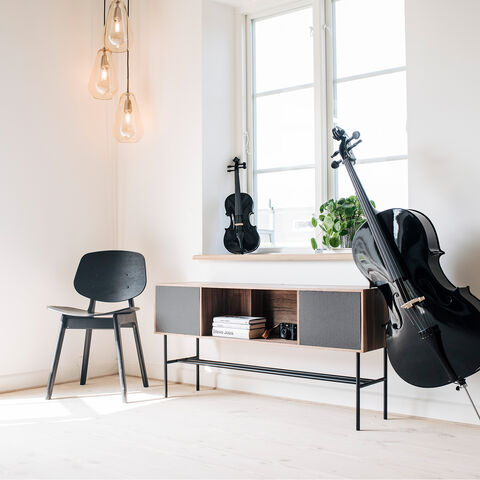 Lemus Door 1200 – stoffen middendeur voor de HOME Classic 1200 Grijs