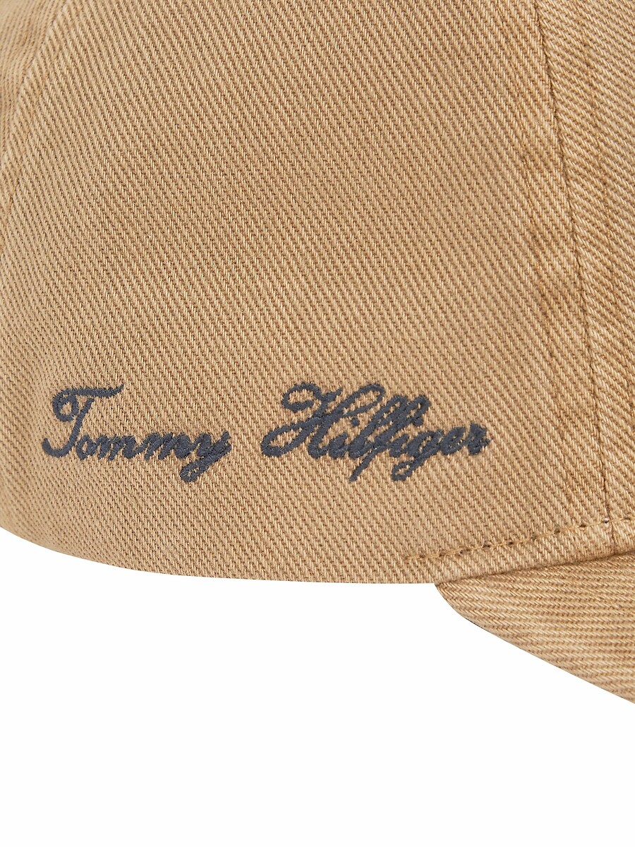 TOMMY HILFIGER<br>Boné de 6 painéis com estampa da bandeira