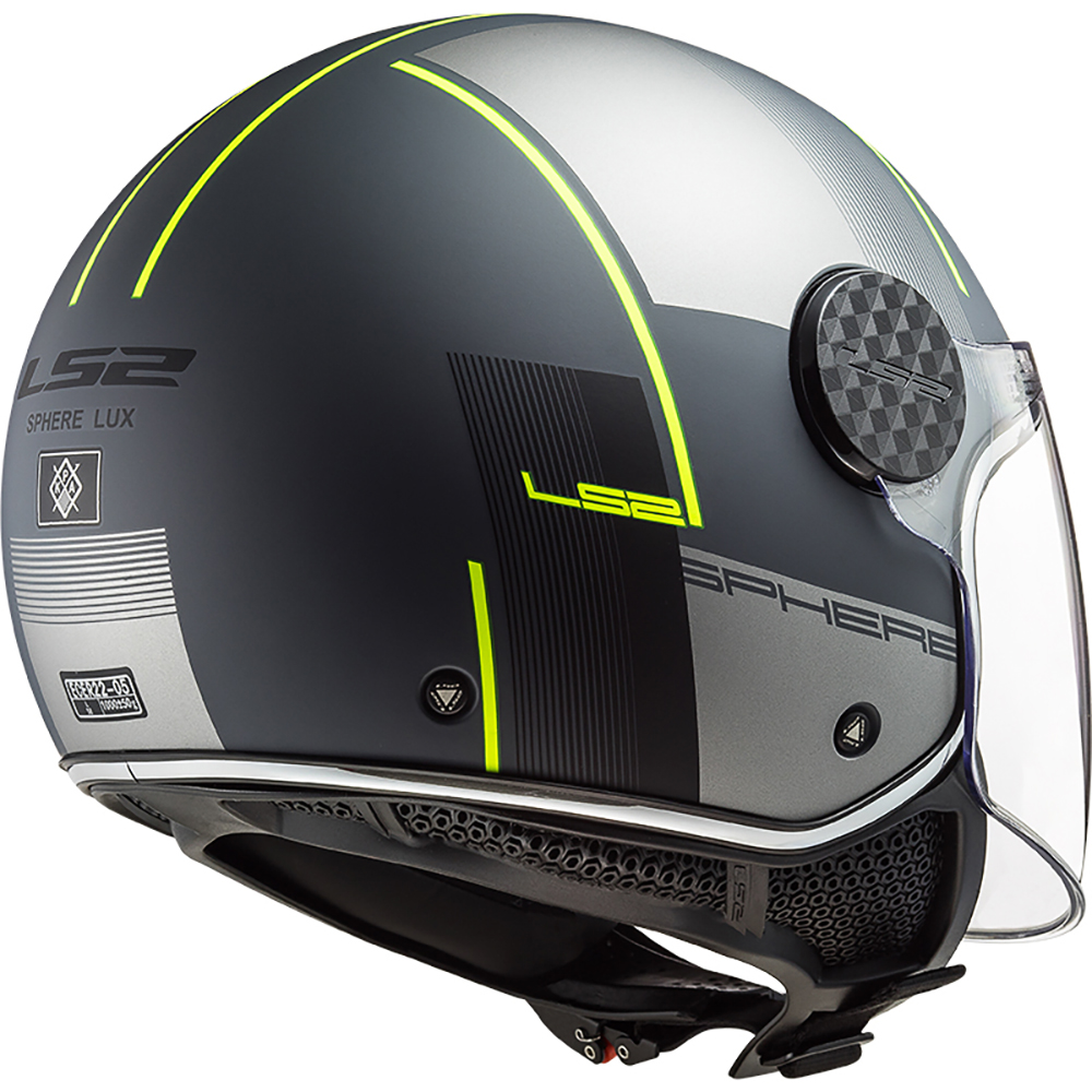 LS2 - Casque OF558 Sphere Lux Firm Noir Mat / Titanium