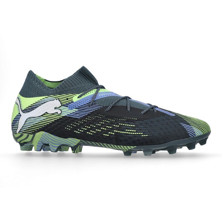 PUMA Future 7 Ultimate MG Lights Out - Gray Skies/Blanc/Fizzy Apple
