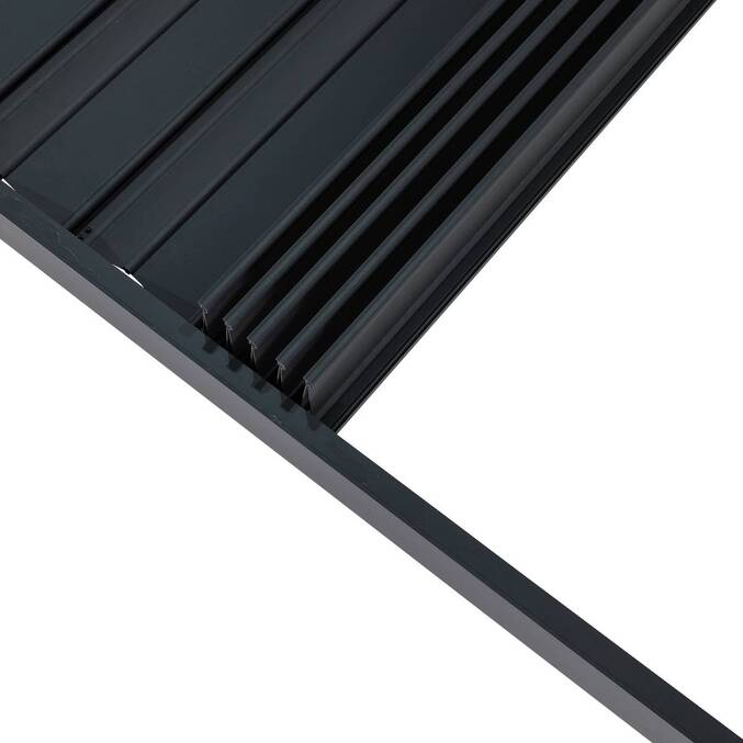 Pergola bioclimatique rétractable EVORA Gris
