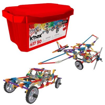 K'NEX CLASSIC 417PC/50 MODEL CREATION ZONE BUILDING SET