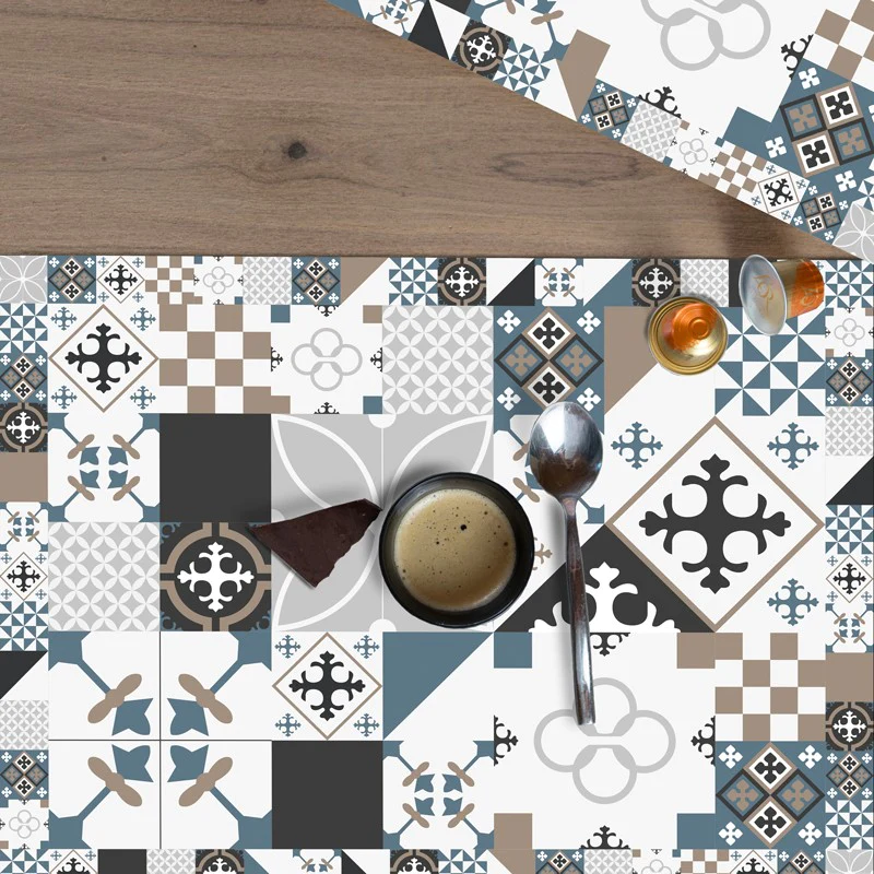 Lot de 4 sets de table L 40xl 30cm - CIMENT STYLE DULCE 99deco
