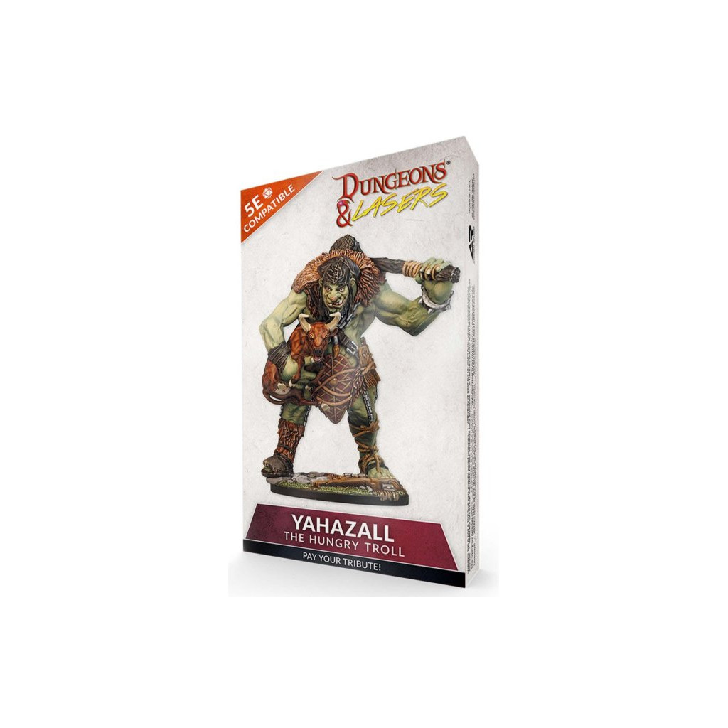 Dungeons & Lasers - Figurines - Yahazzal the Hungry Troll