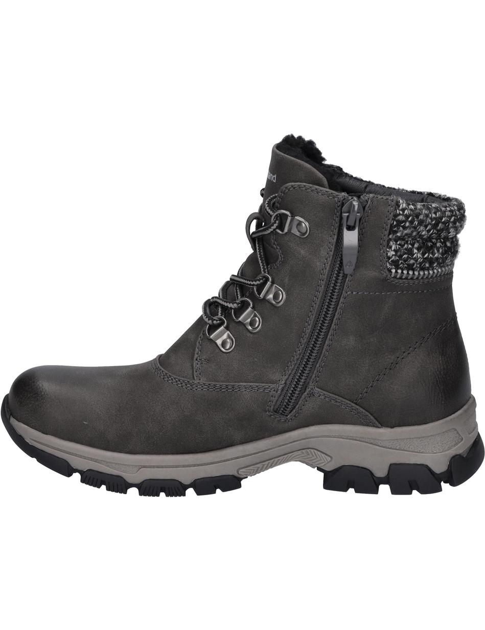 Stiefelette Chambery 03, grau-kombi