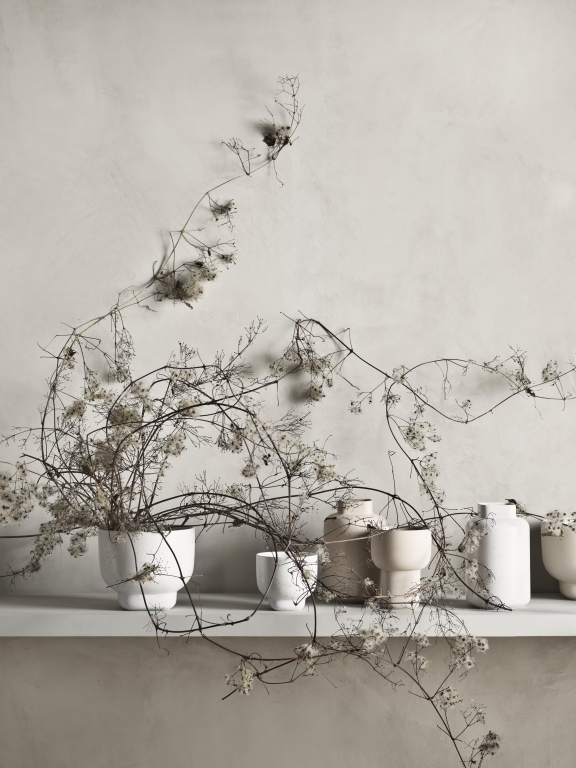 Bolia Forma bloempot small Ø15 beige