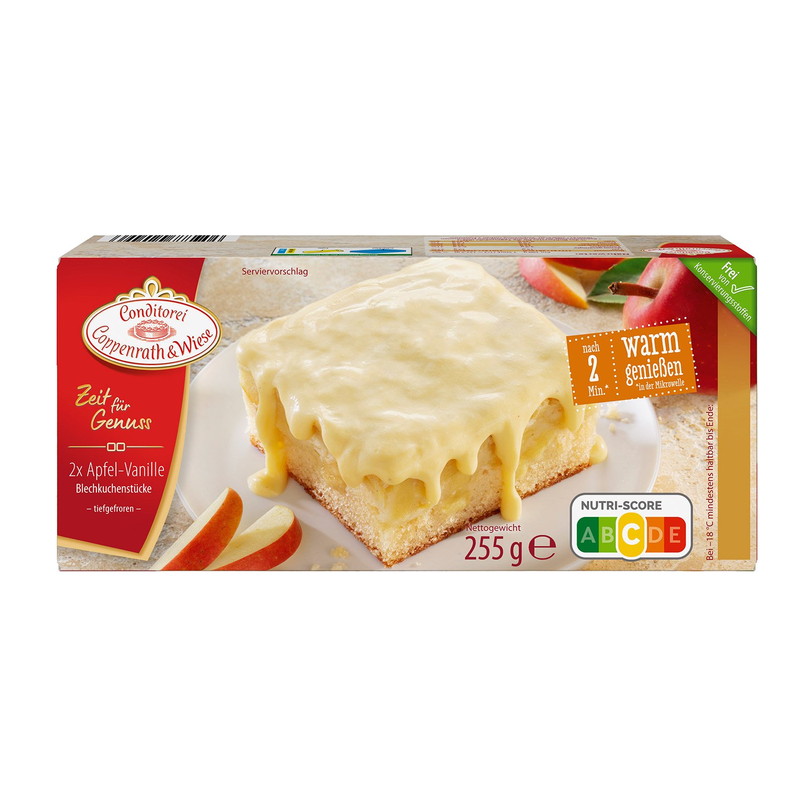 Coppenrath & Wiese Zeit für Genuss Apfel Vanille Kuchenstücke