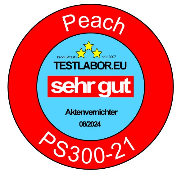Peach P-4 - 1 Blatt -Aktenvernichter - PS300-21