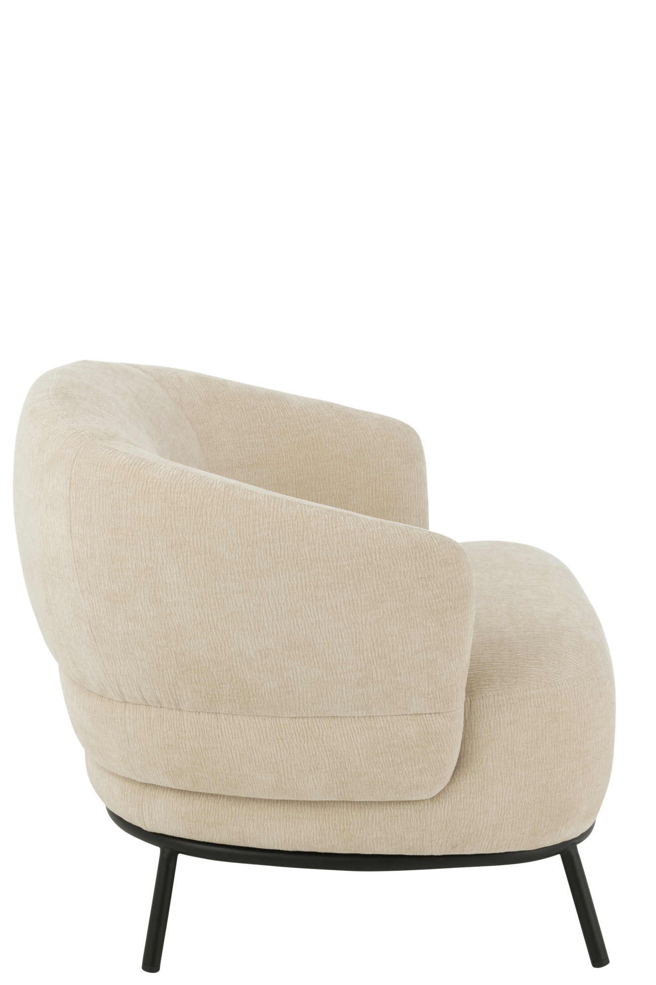 Fauteuils Mars populierenhout/schuim beige