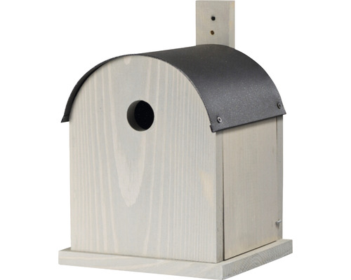 Siena Garden nestkast, antraciet dak, rond, Ø 32 mm, 19 x 19 x 22 cm