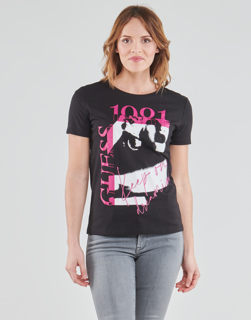 Guess - SS CN 1981 TEE - Noir