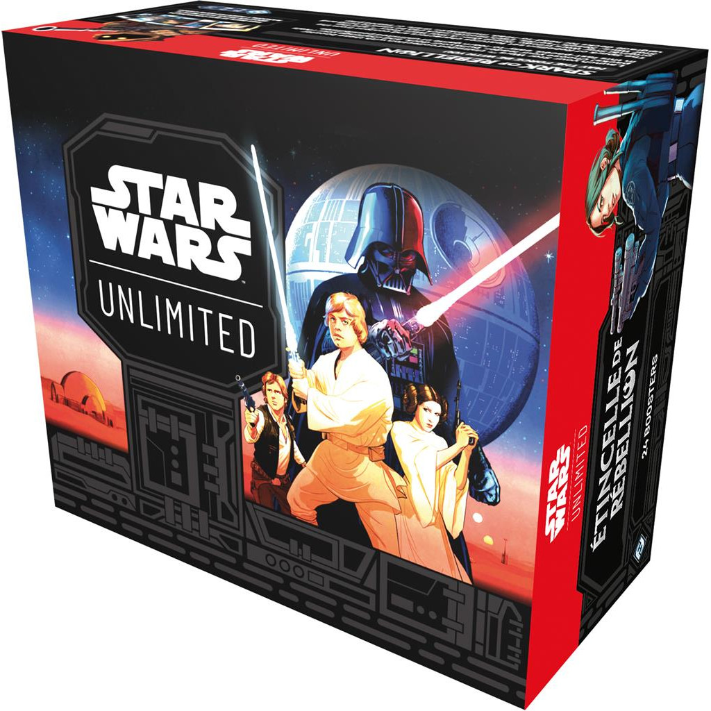 Star Wars Unlimited : Etincelle de Rébellion - Boite de 24 Boosters