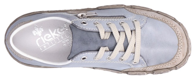 Rieker Sneaker  mit Zierreissverschluss, Freizeitschuh, Halbschuh, Schnürschuh