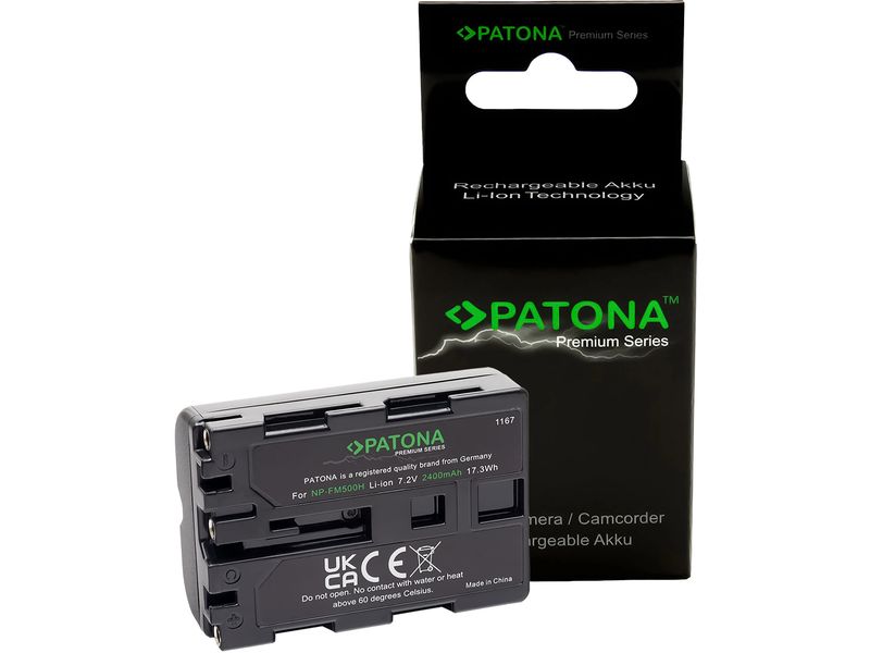 Patona Digitalkamera-Akku Premium NP-FM500H Für diverse Sony-Kameras