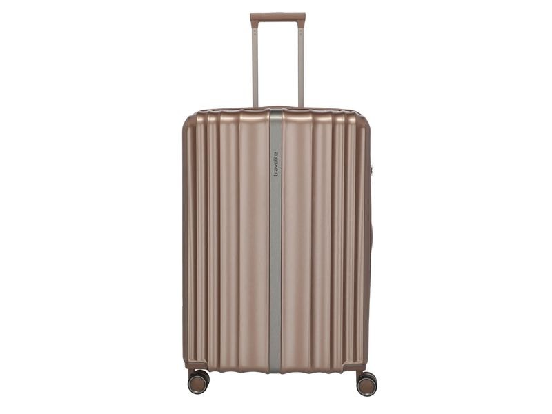 travelite Paros Trolley L 101 l, Braun Reisekoffer