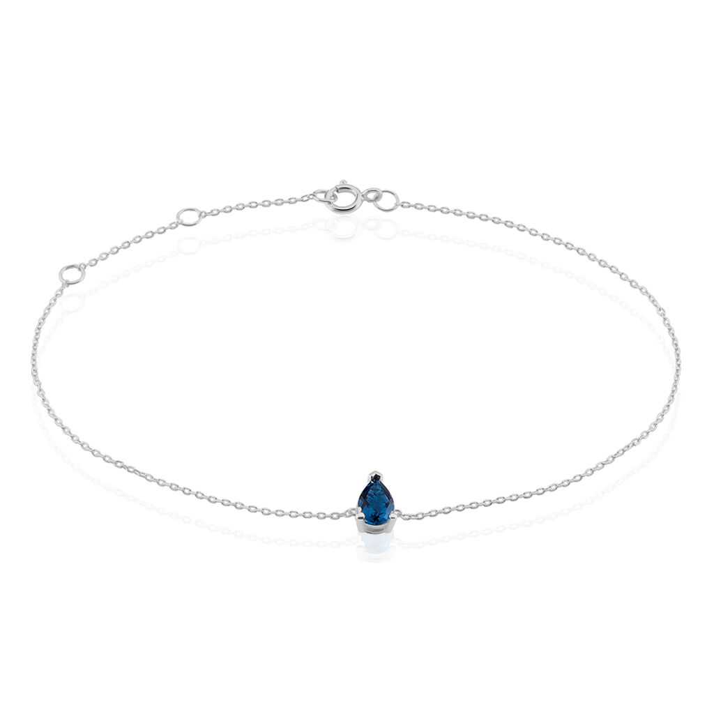 Bracelet Or Blanc Maveline Topaze
