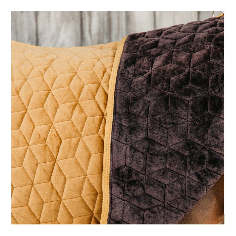 Kentucky VELVET 160G - Couverture de présentation mustard