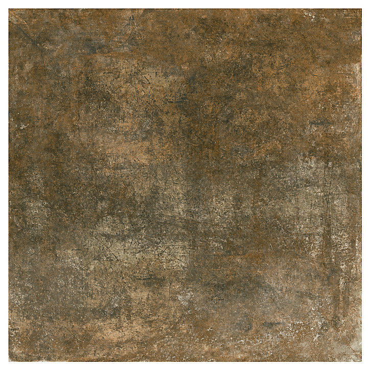 Carrelage sol intérieur effet métal Real Ruggine 61 x 61 cm